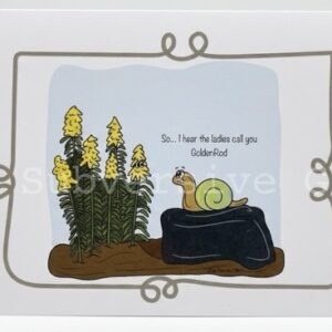 Goldenrod Notecard