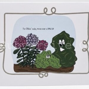Phlox Sake Notecard