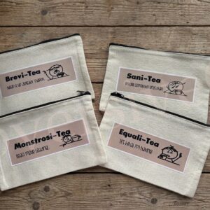 Tea Cosmetic Bags