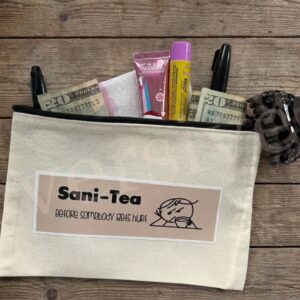 Sani-Tea zip bag