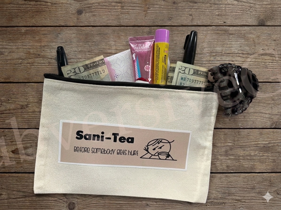Sani-Tea zip bag